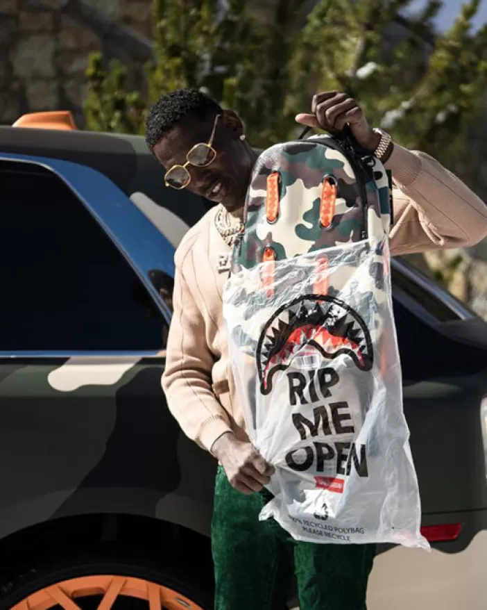 BACKPACKS*Sprayground YOUNG DOLPH BACKPACK